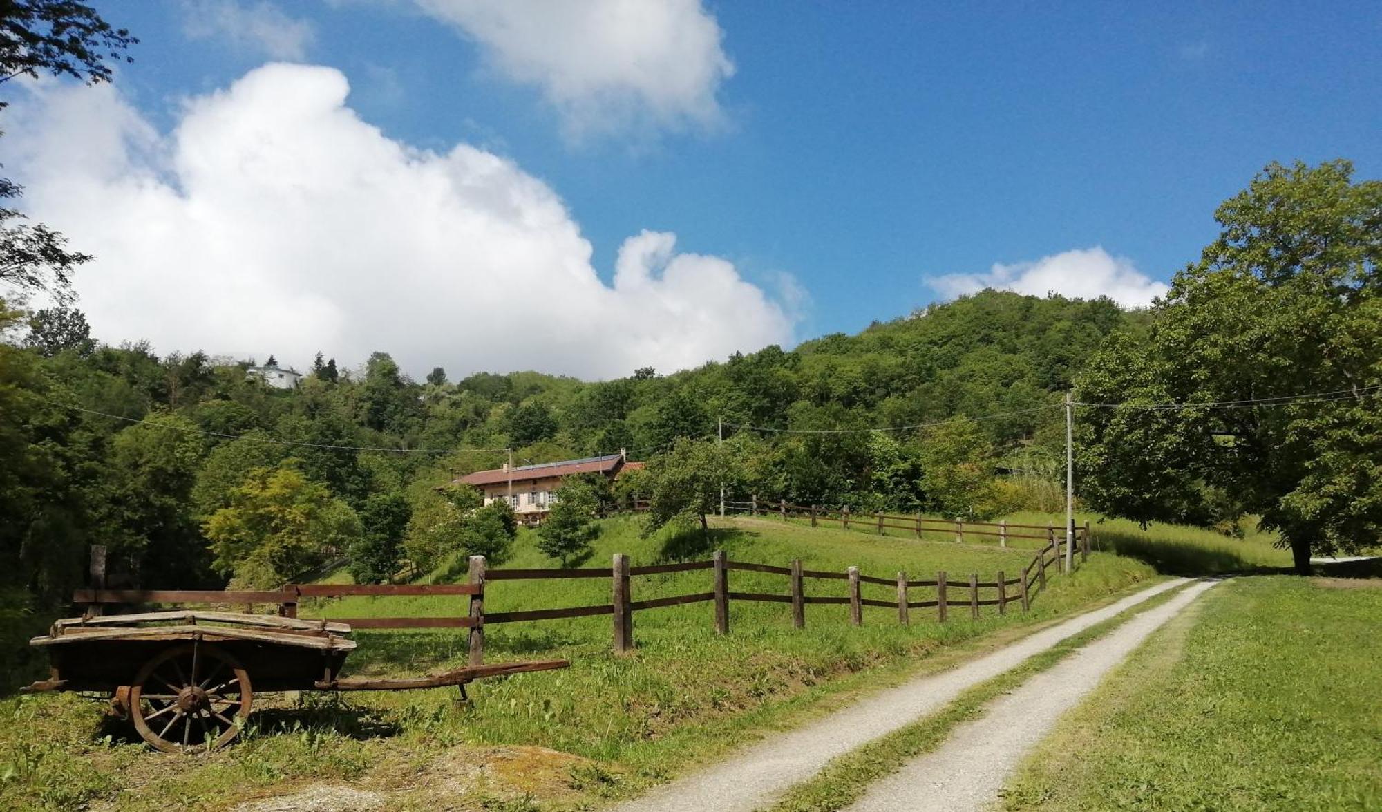 La Casa In Collina Panzió Cinzano Kültér fotó